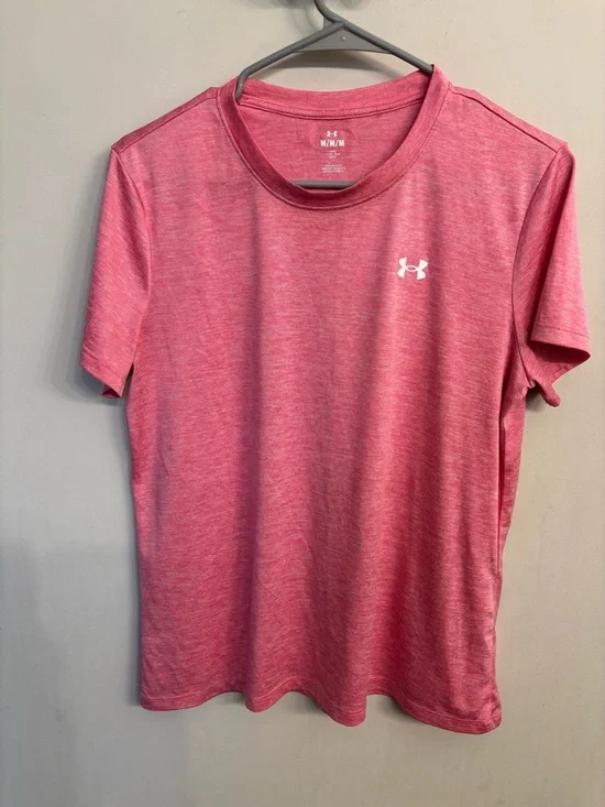 Under Armour Pink & Charcoal Performance Tee Duo - Picture 8 of 9